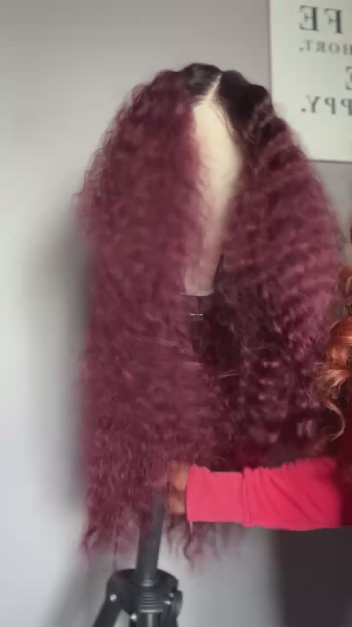Full frontal lace Brazilian human hair
