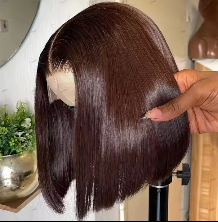 Full frontal lace Brazilian human hair