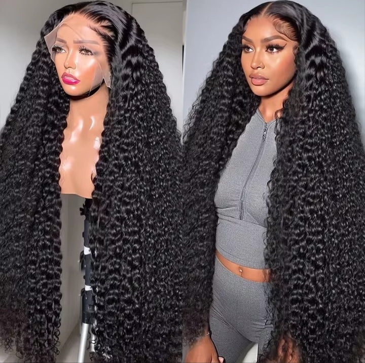 Full frontal lace Brazilian human hair